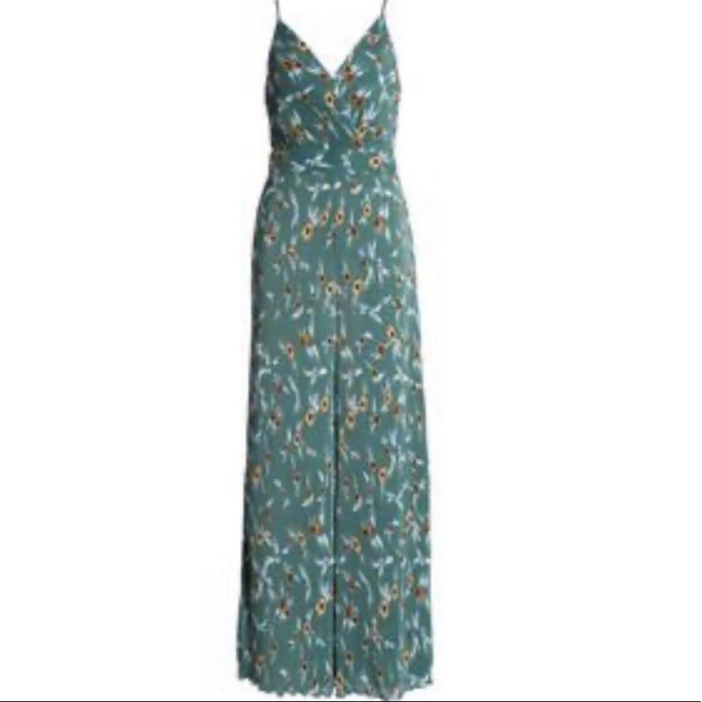 New ASTR Multi Floral Jumpsuit Size XS
